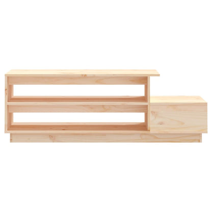 Mesa De Centro De Madera Maciza De Pino 120x50x40,5 Cm_3