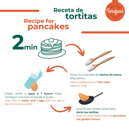 Harina De Avena Sabor Speculoos 1kg Torafood_3