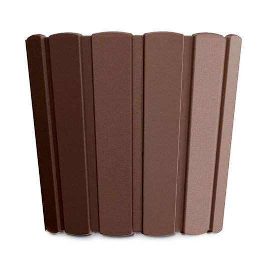 Maceta Boardee Basic 3,9l., Dimensiones (mm) 199x199x179, Color Marrón_0