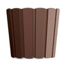 Maceta Boardee Basic 3,9l., Dimensiones (mm) 199x199x179, Color Marrón