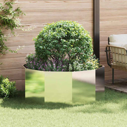 Jardinera Plateado 120 X 120 X 50 Cm Acero Inoxidable_1