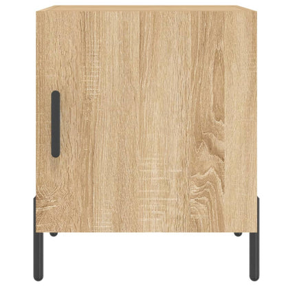 Mesitas Noche 2 Uds Madera Ingeniería Roble Sonoma 40x40x50 Cm_4