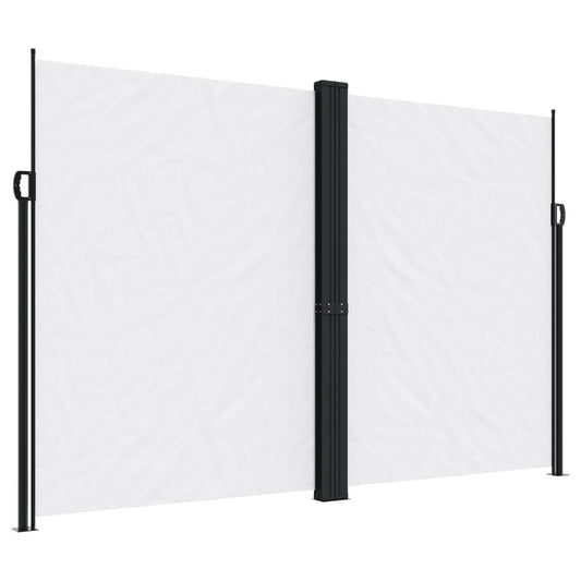 Vidaxl Toldo Lateral Retráctil Blanco 220x1000 Cm_0