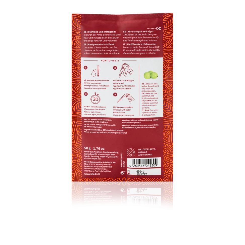 Mascarilla Capilar Fortalecedora Amla Khadi 50 gr