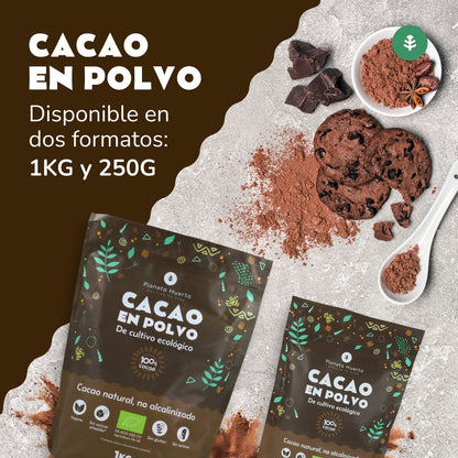 Pack 2x Cacao en polvo ECO Planeta Huerto 250 g