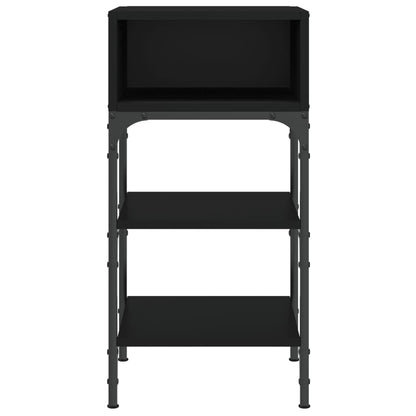 Mesitas De Noche 2 Uds Madera De Ingeniería Negro 35x34,5x70 Cm_3