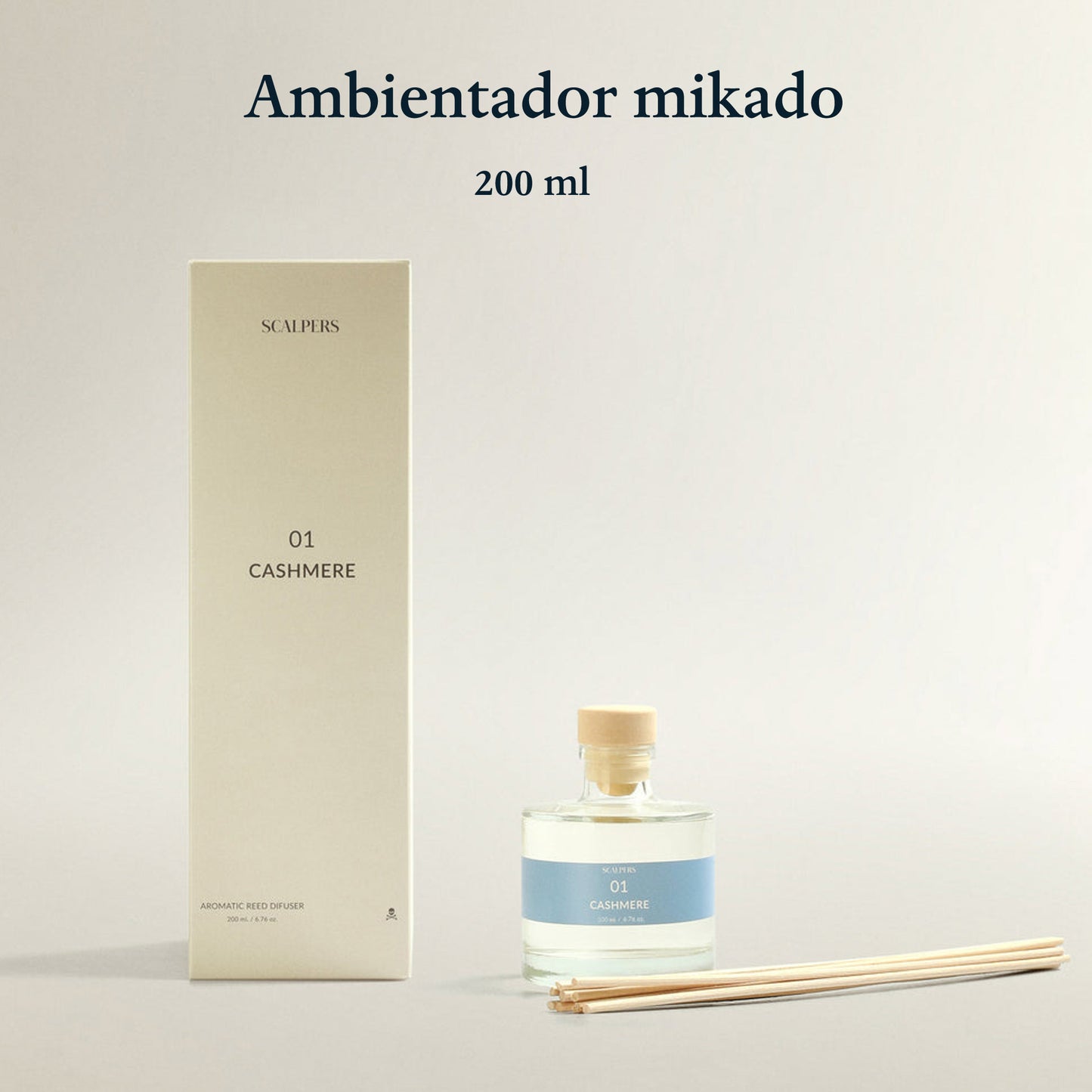 Difusor Mikado 200ml Cashmere Scalpers_1