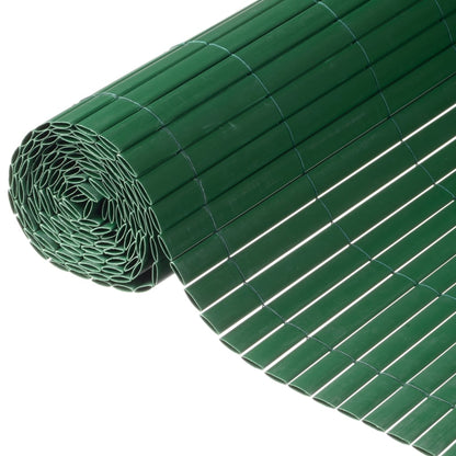 Nature Valla Cañizo De Ocultación Jardín Doble Cara Pvc Verde 1x3 M / Vetonek_1