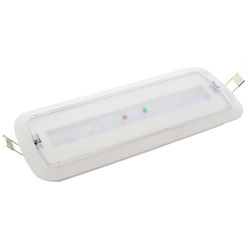 Luz De Emergencia Led Nicelux, Permanente / No Permanente, Blanco Frío_0