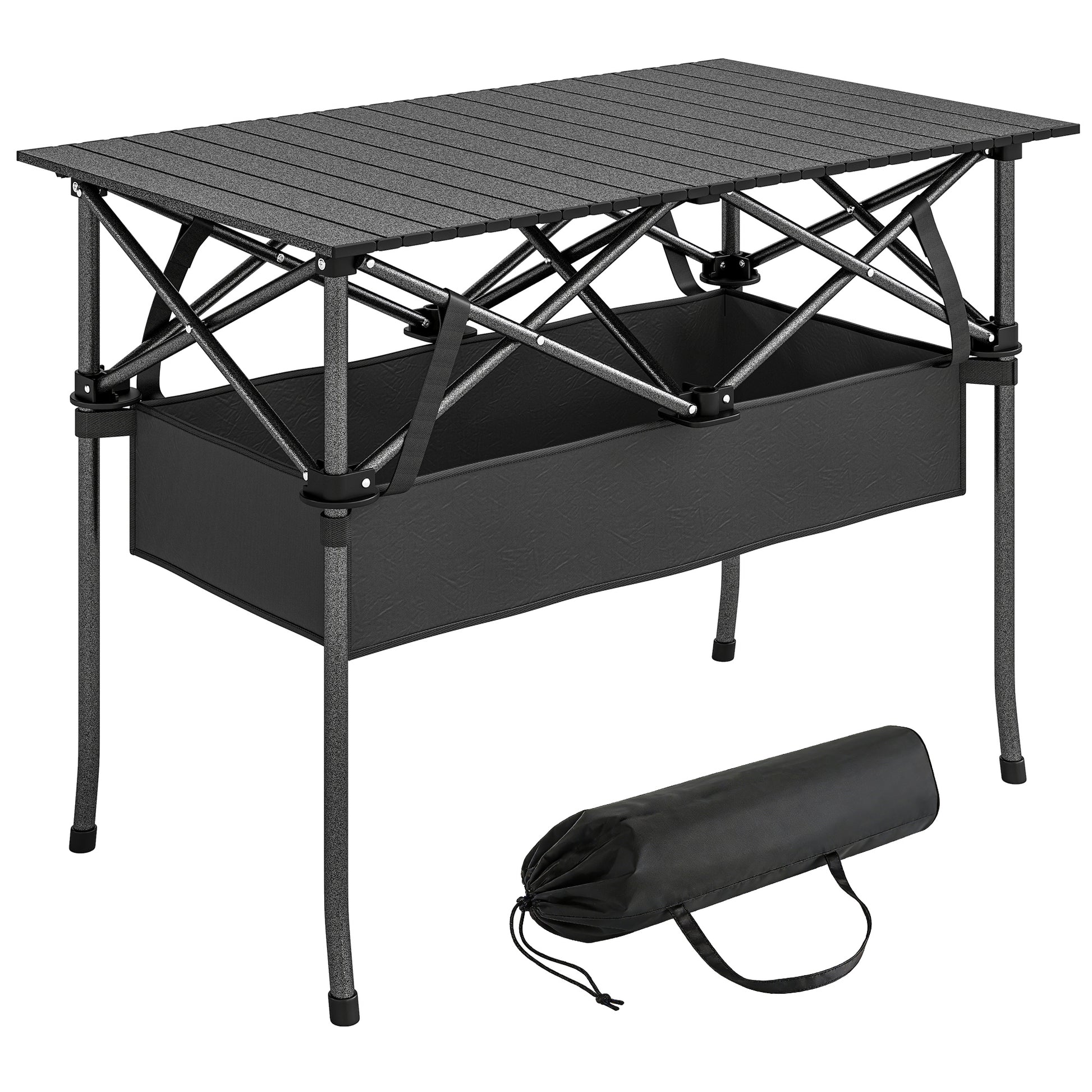 Outsunny Mesa Plegable Camping_0