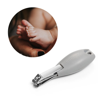 Cortauñas Para Bebés Mango Ergonómico Grey