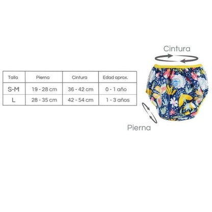 Bañador ajustable turquesa talla s Splash about