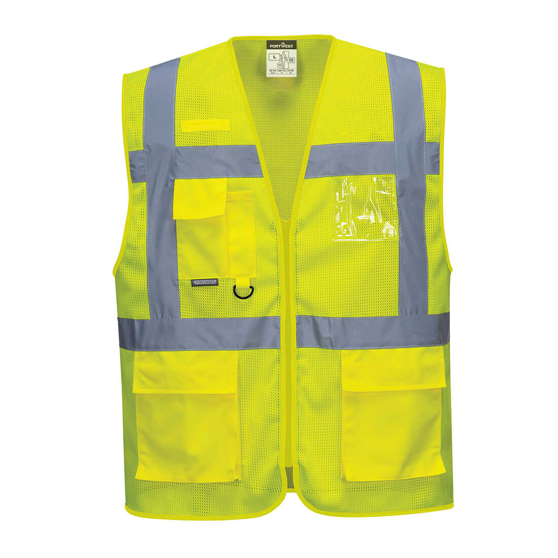 Chaleco Excutive Meshair Athens / Xxxl / Amarillo_0