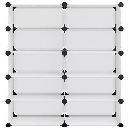 Zapatero Pp Transparente 84x32x88,5 Cm / Vetonek_0