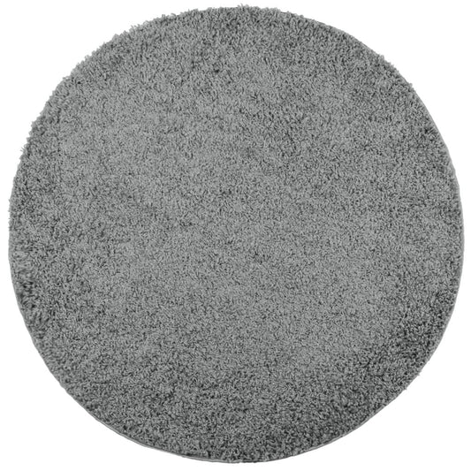 Vidaxl Alfombra De Pelo Largo Moderna Verde Ø 80 Cm_0