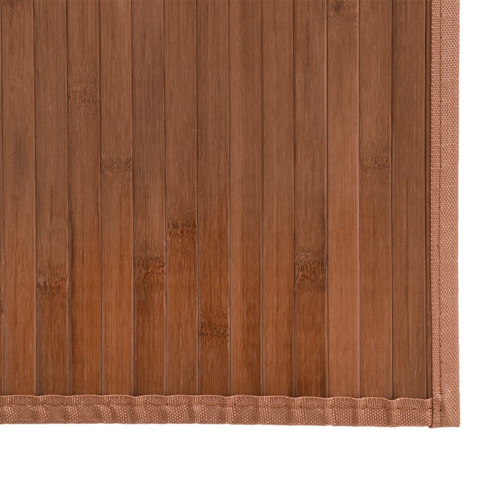 Alfombra Rectangular Bambú Marrón 80x500 Cm / Vetonek_4