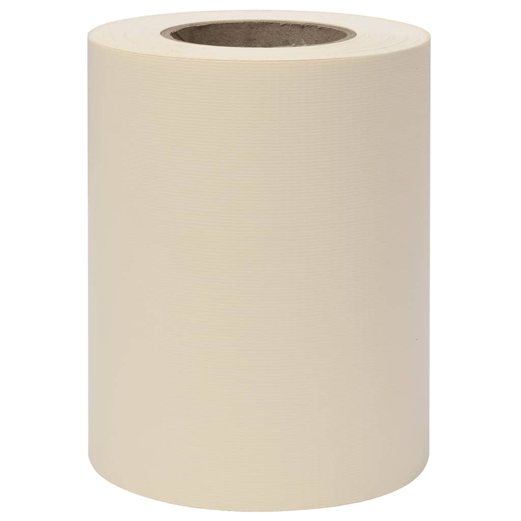Panel De Valla De Pvc Crema 70x0,19 M / Vetonek_4