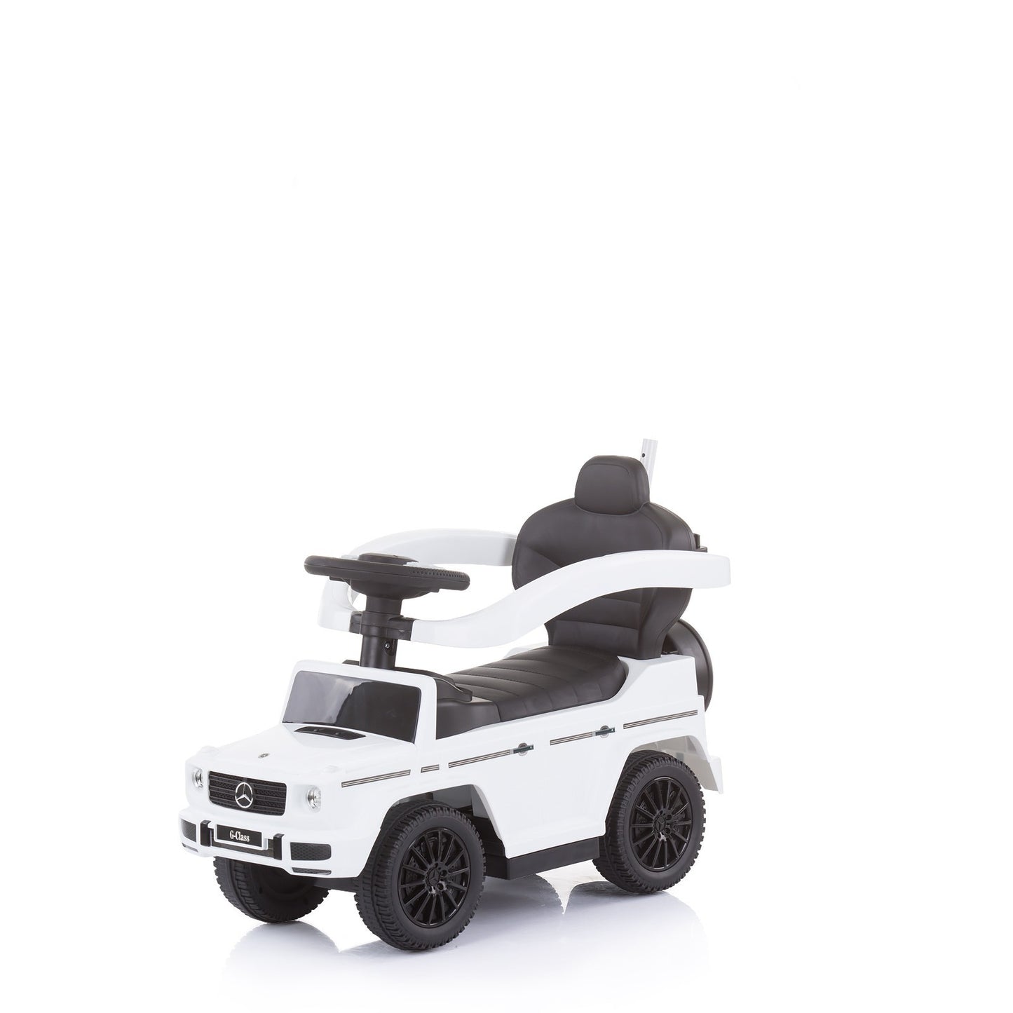 Correpasillos Con Mango Parental Y Capota Mercedes Benz G350d Black_2