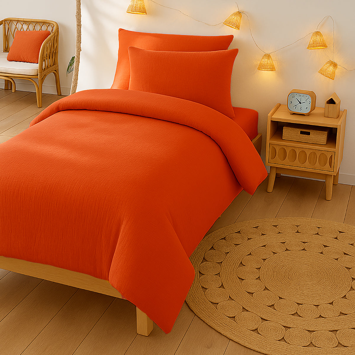 Funda Nórdica De Algodón Bio Fresa