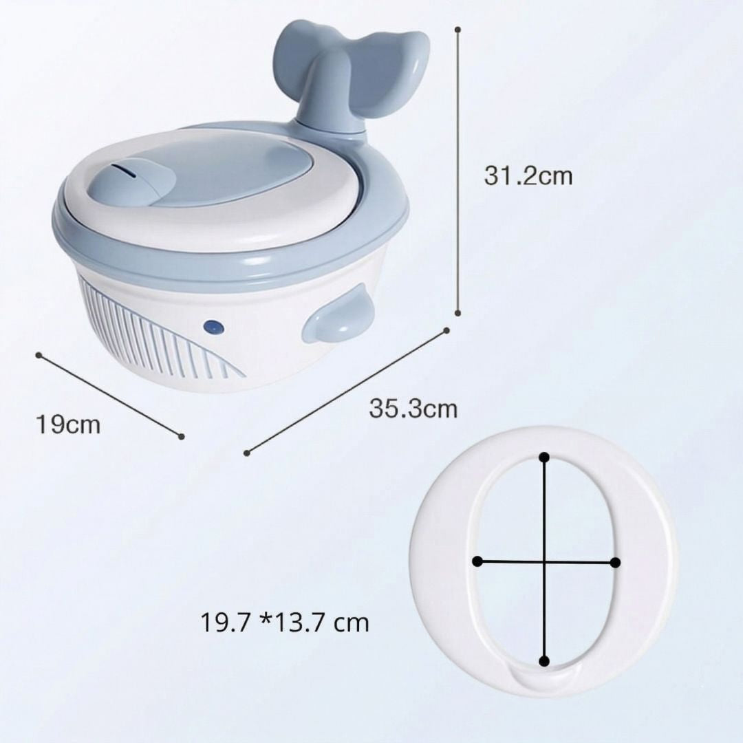 Bathby | Orinal Infantil 3 En 1 Para Bebé | Tapa Extraíble, Asiento Acolchado Y Antisalpicaduras_2