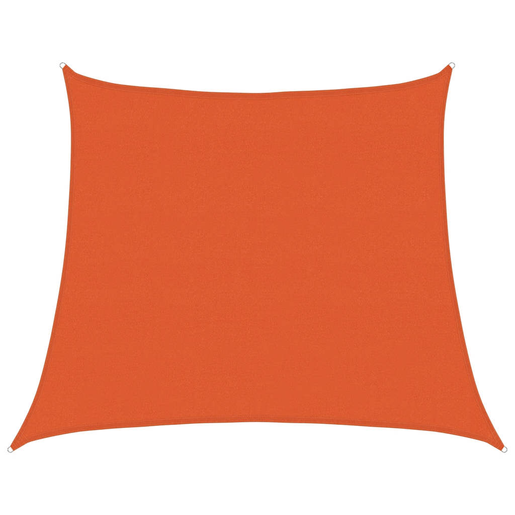 Toldo De Vela Trapecio Hdpe Naranja 160 G/m² 4/5x4 M_0