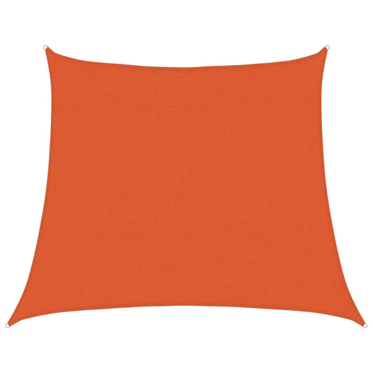 Toldo De Vela Trapecio Hdpe Naranja 160 G/m² 4/5x4 M_0