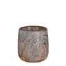 Macetero Madera Boris Marrón 24cm