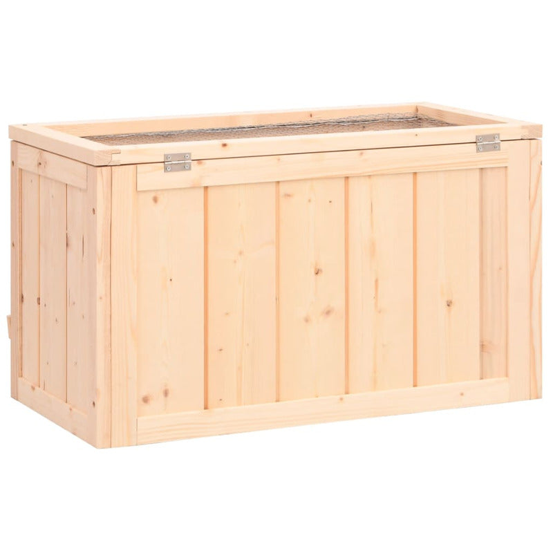 Vidaxl Jaula Para Hámster Madera Maciza Abeto 60x30x35 Cm_5