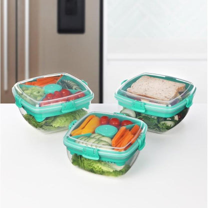 Recipiente Hermético ensalada Sistema Salad To Go 1,1 l