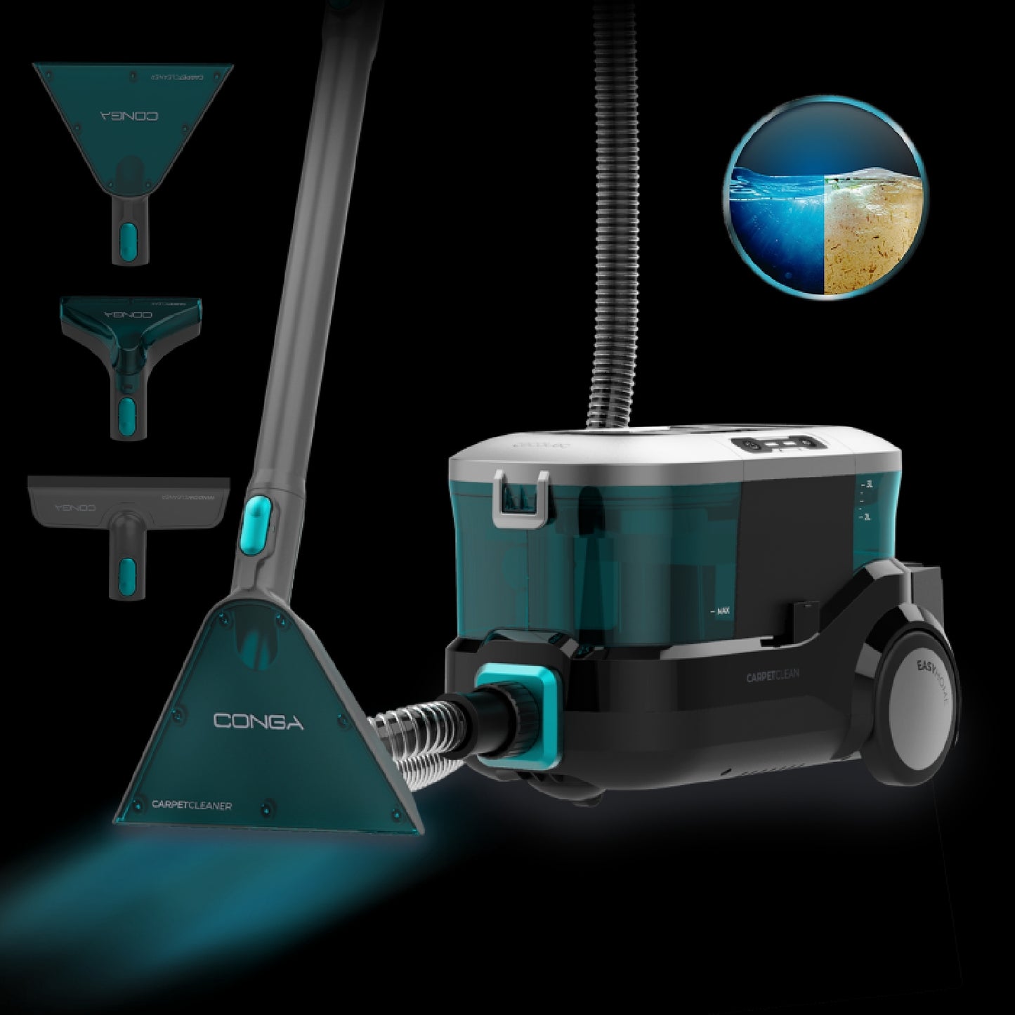 Cecotec Aspirador Trineo Wet&dry Conga Carpetclean 10000 Easyhome Cecotec_0