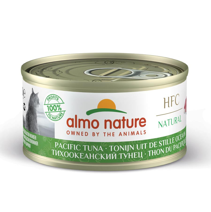 Almo Gato Hfc Natural Lata 70gr Atún&oc. Pacifico_0
