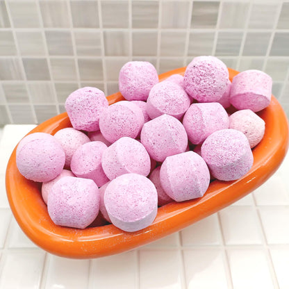 250 Mini Bombas Efervescentes Para Manicura Y Pedicura - Aroma: Fruta De La Pasión - Pack Especial Profesionales_5