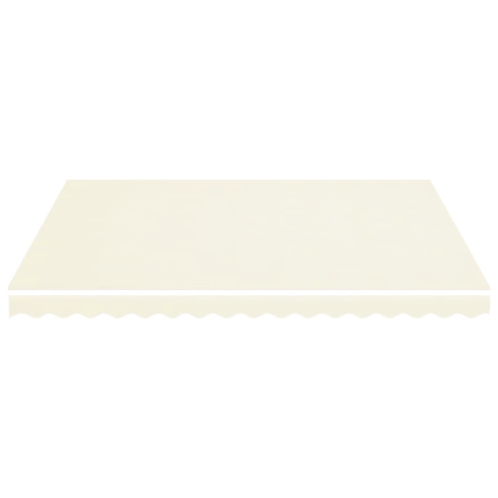 Tela De Repuesto Para Toldo Crema 4x3,5 M Poliéster_2