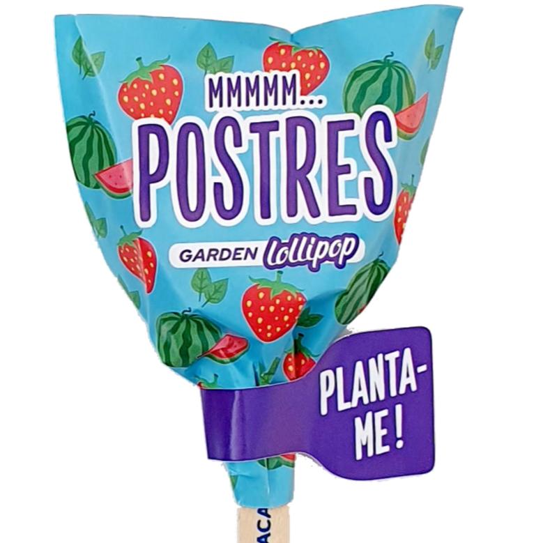 Postres Garden Lollipop semillas