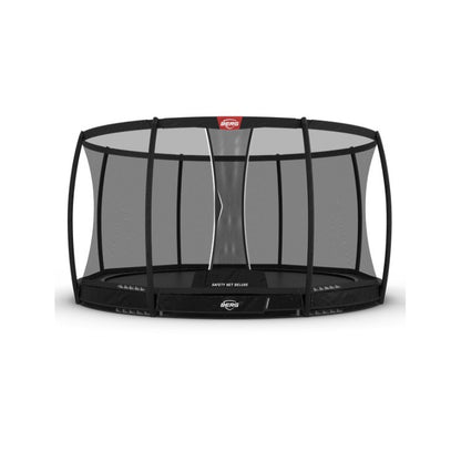 Cama Elastica Berg Inground Champion 430 + Red Deluxe Negro Safety Net Deluxe._0