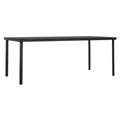 Vidaxl Juego De Comedor De Jardín 7 Piezas Gris Antracita_4