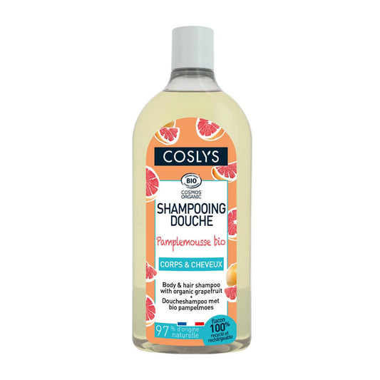 Champú y gel de ducha pomelo Coslys 1L