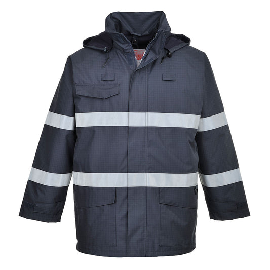 Chaqueta  Bizflame Rain Multi Protection / Xl / Azul Marino_0