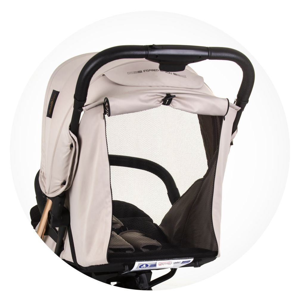 Silla De Paseo Bijou Ash Grey Desde El Nacimiento Hasta 15 Kg De Chipolino_4