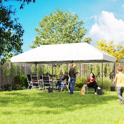 Outsunny Carpa Plegable Gazebo 6x3 M_1