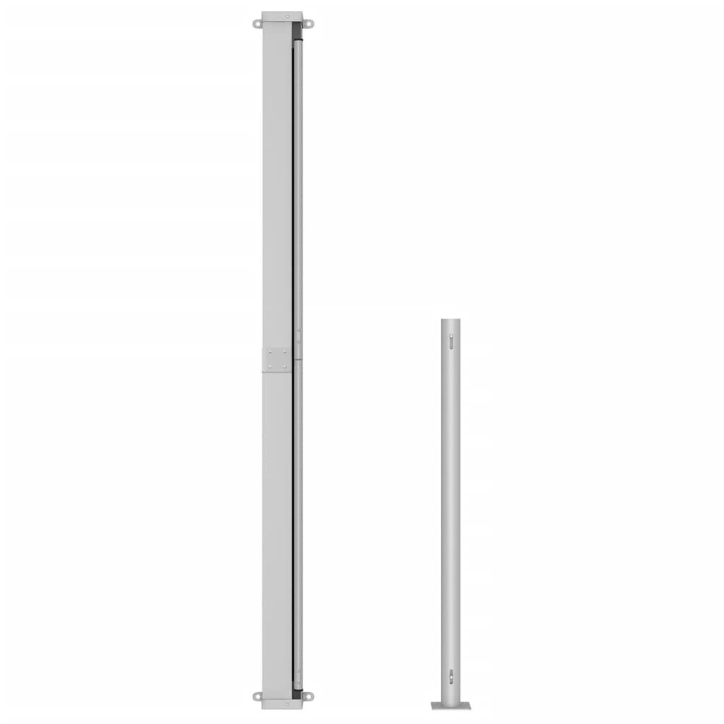 Vidaxl Toldo Lateral Retráctil De Jardín Azul 180x300 Cm_3
