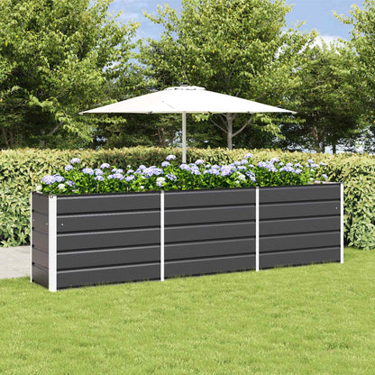 Jardinera Antracita 290 X 50 X 75 Cm Acero Galvanizado_1