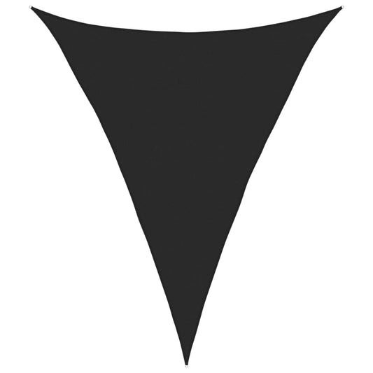 Vidaxl Toldo De Vela Hdpe Negro 160 G/m² 5x6x6 M_0