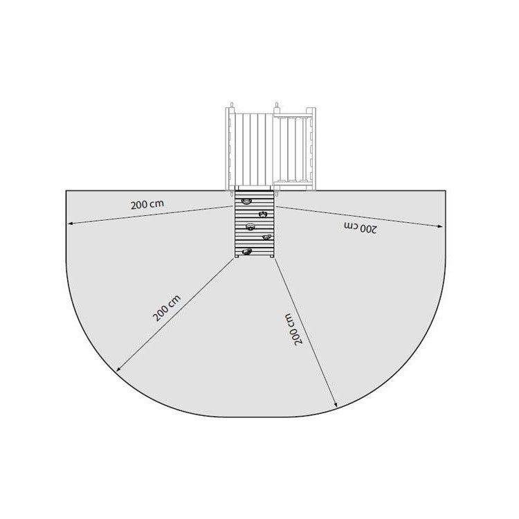 Pared De Escalada Masgames Wall Xl (plataforma A 150 Cm).