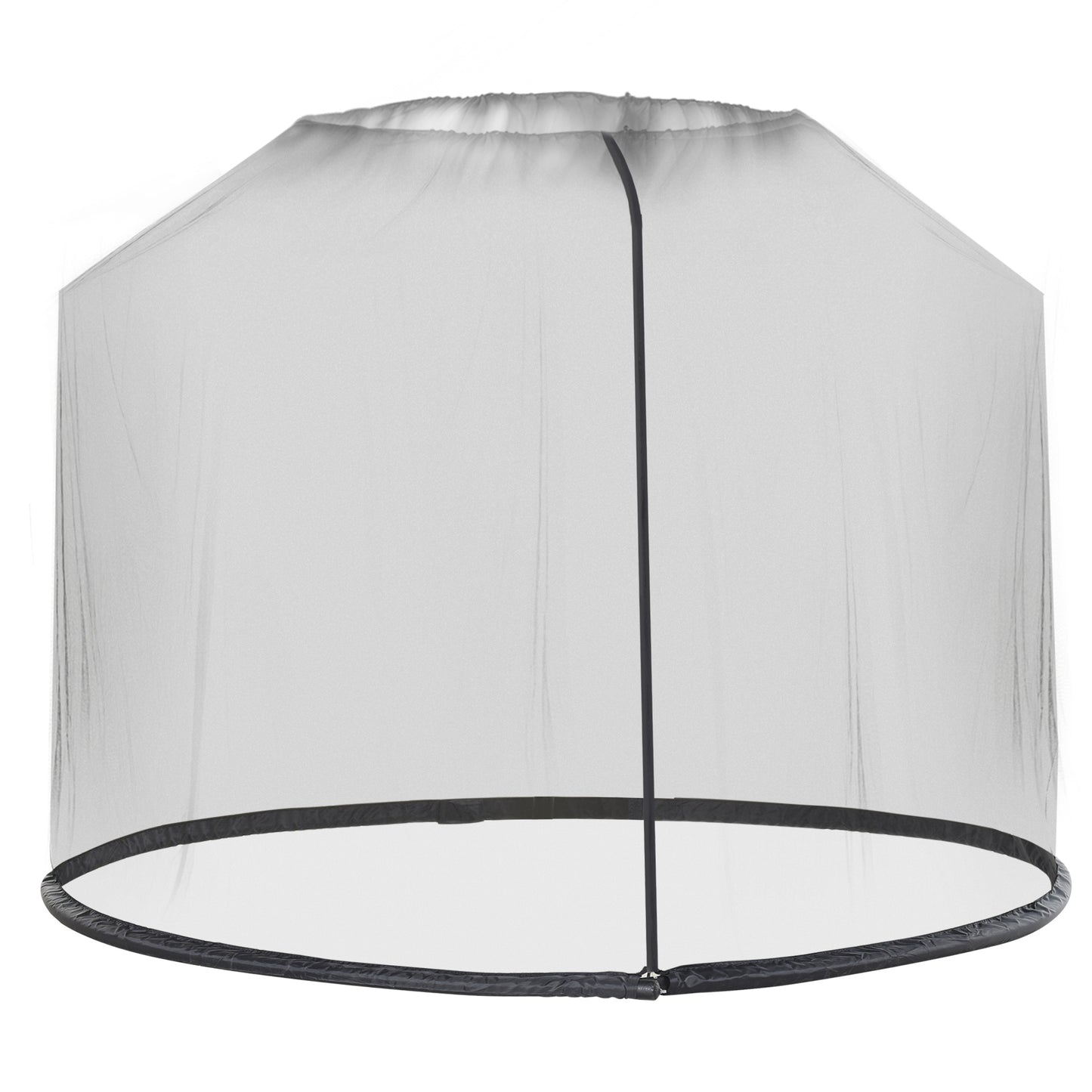 Outsunny Mosquitera Para Sombrillas Ø3 M Con Cremallera Tubo Rellenable De Agua_0