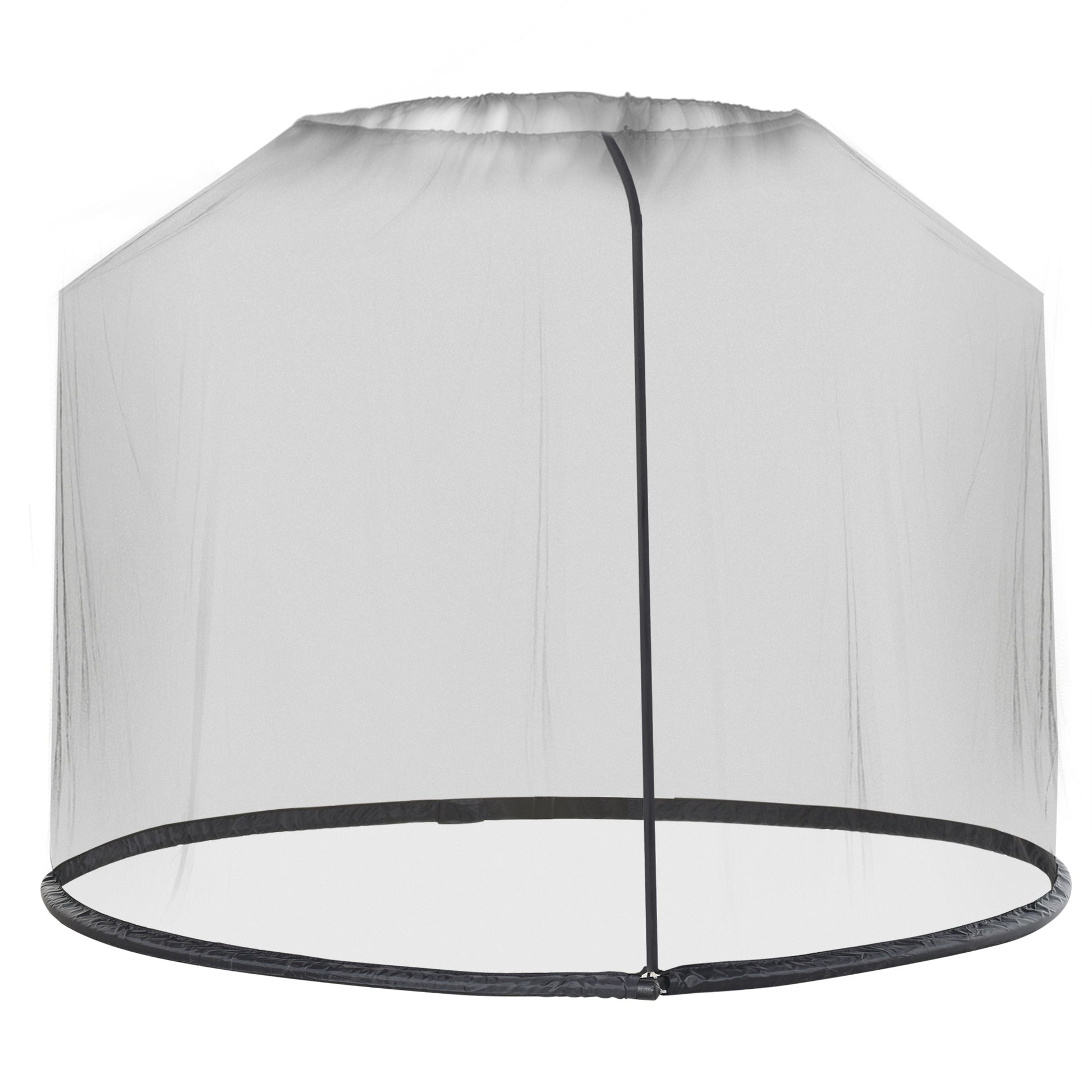 Outsunny Mosquitera Para Sombrillas Ø3 M Con Cremallera Tubo Rellenable De Agua_0