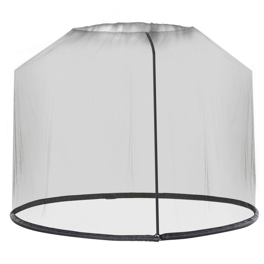 Outsunny Mosquitera Para Sombrillas Ø3 M Con Cremallera Tubo Rellenable De Agua_0