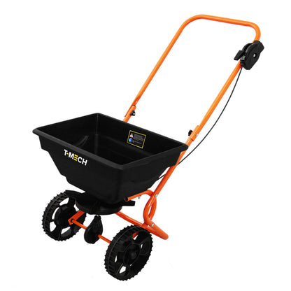 Nivelador De Césped T-mech De 50 Cm (naranja) Y Esparcidor Rotativo_1