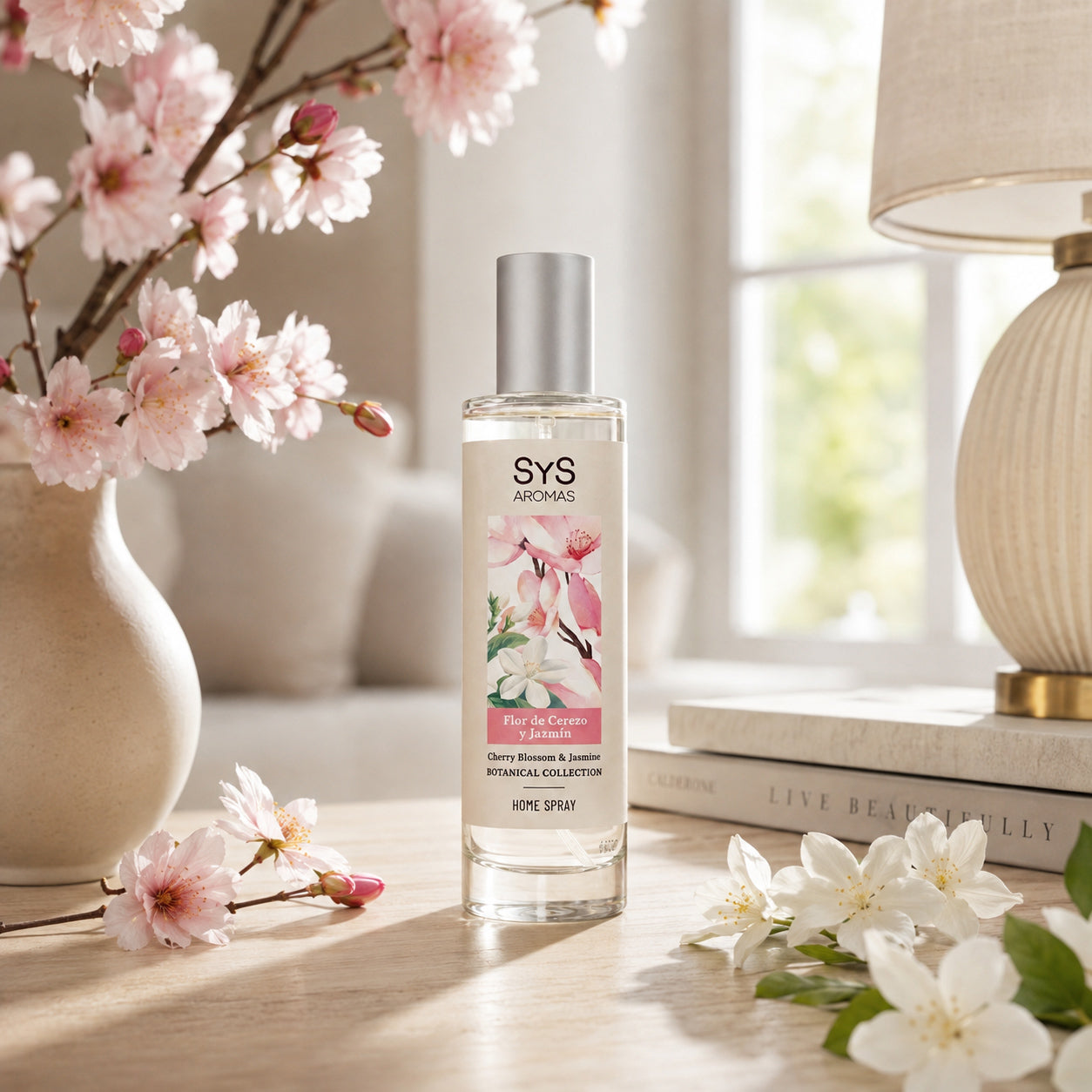 Ambientador Pulverizador Flor de Cerezo y Jazmín SYS Aromas 100 ml | Floral y Dulce | Relajante_2