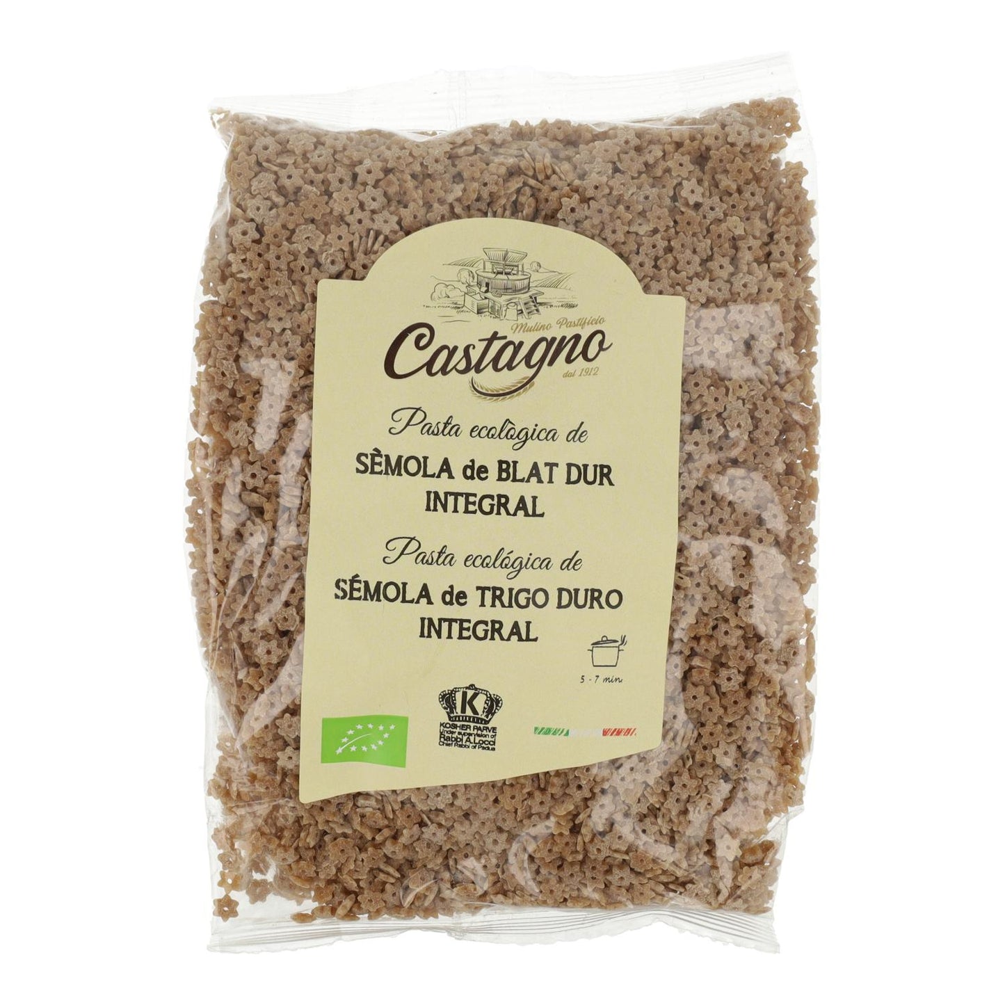 Estrellitas Trigo Integral ECO Castagno 500 g